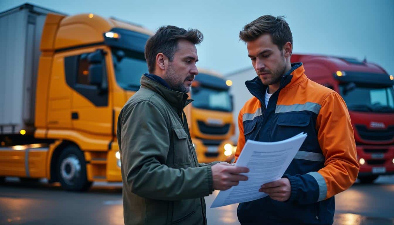 Illustration: Comprendre la capacité professionnelle liée au transport de marchandises