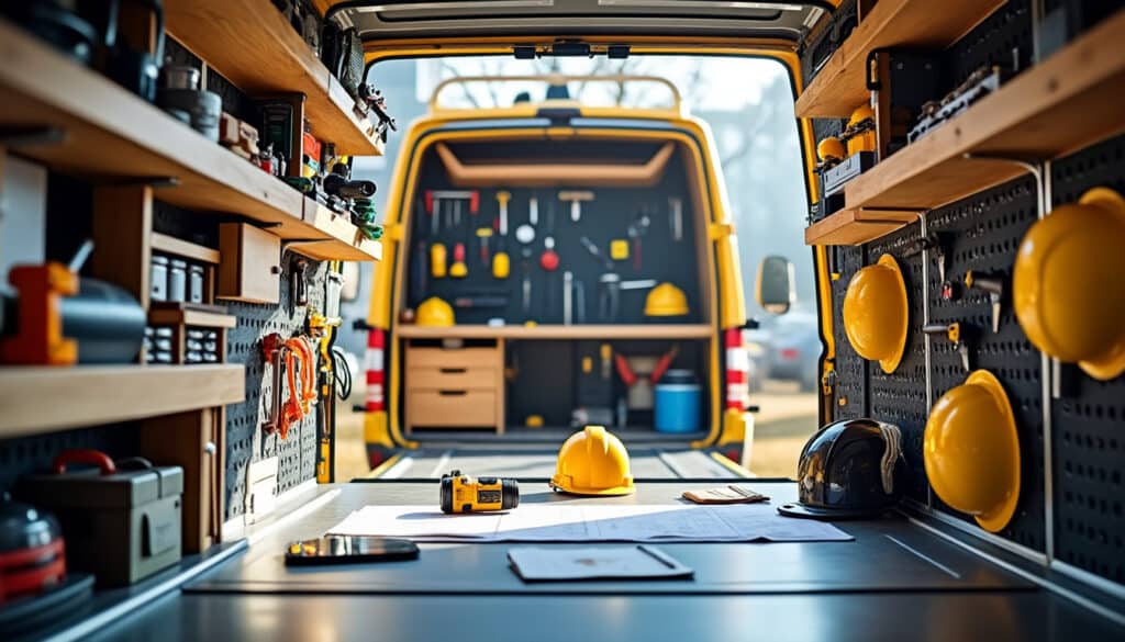 Idée d’aménagement de camion de chantier pour optimiser votre espace