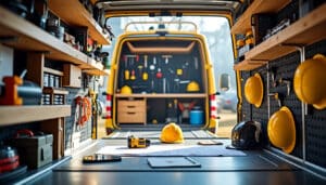 Idée d’aménagement de camion de chantier pour optimiser votre espace