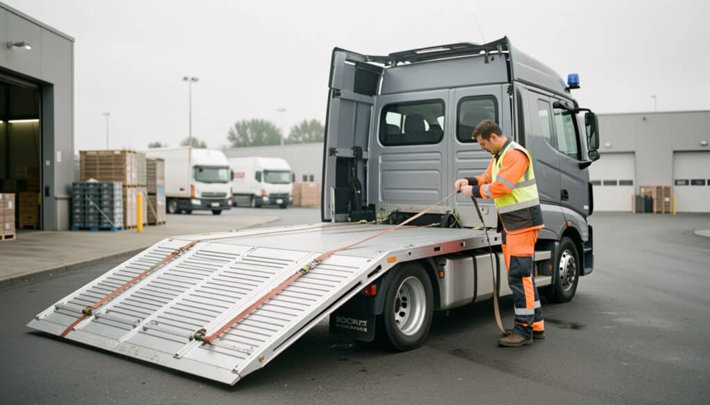 Camion à plateau : usages, choix et sécurité