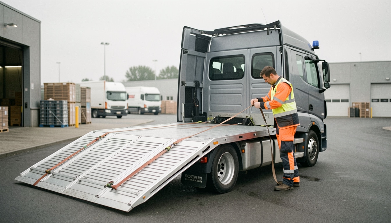 Camion à plateau : usages, choix et sécurité