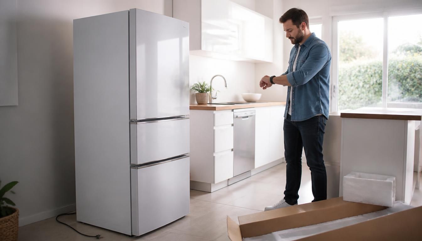 Quand rebrancher un frigo après transport ou livraison