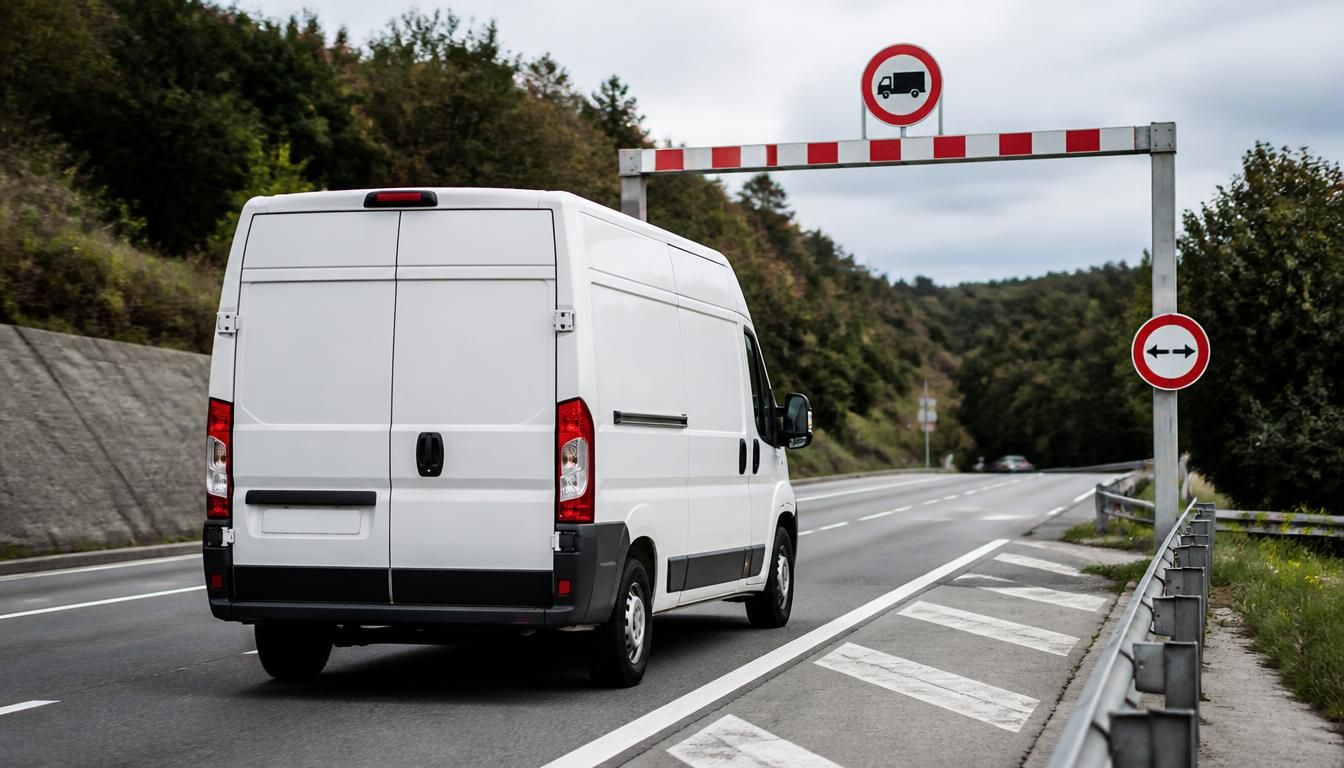 Largeur autorisée sur la route et gabarit des véhicules